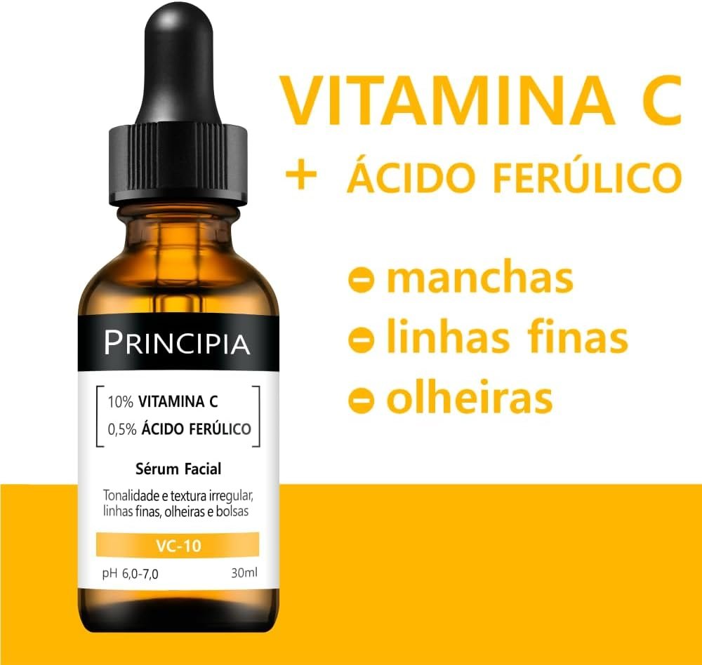 Sérum Principia Vitamina C-10 Antioxidante Alta Performance para Iluminar a Pele - Imagem 2