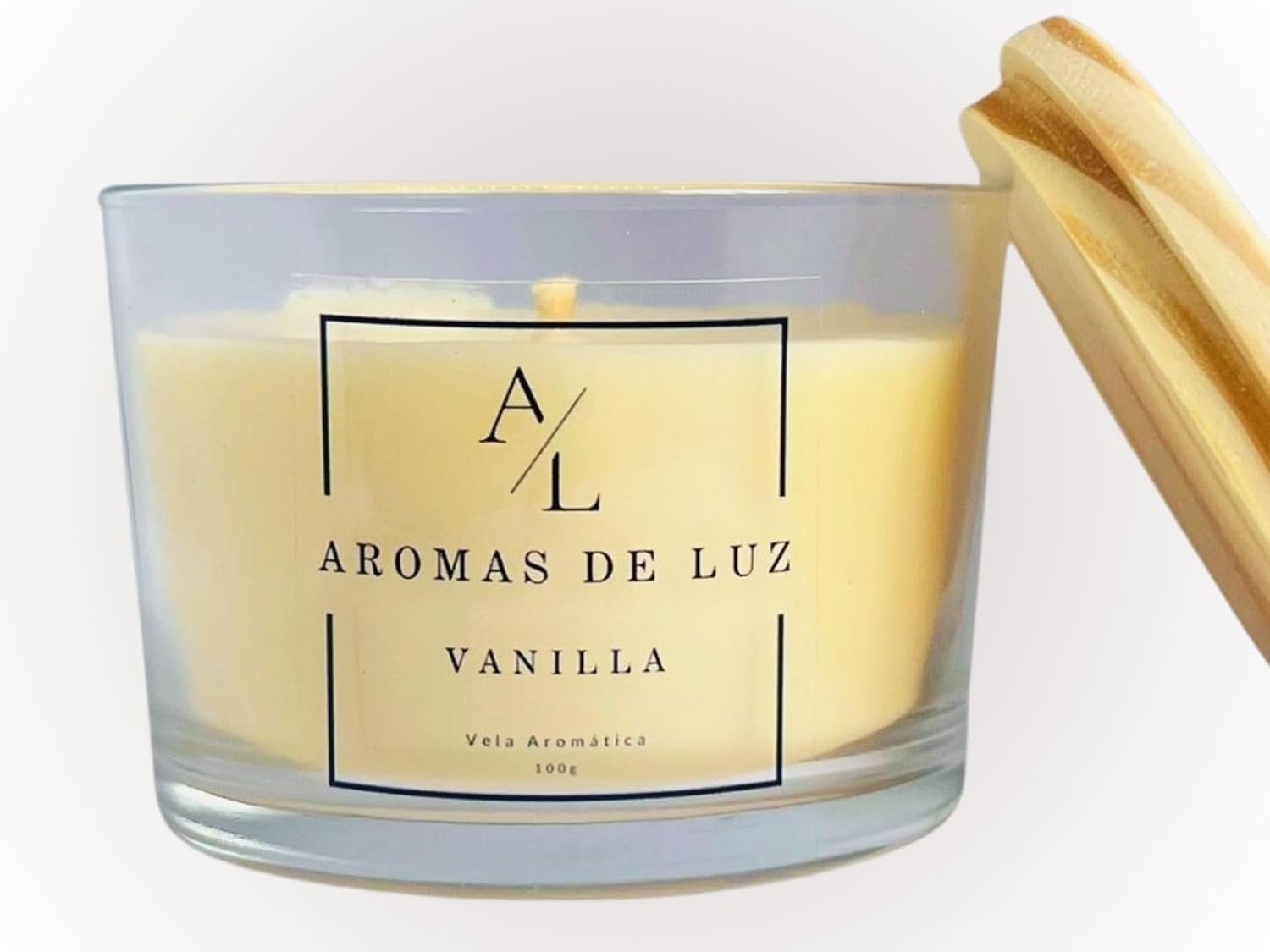 Kit Velas Aromáticas Premium 100g Vanilla e Lavanda 36h 2 Unidades - Imagem 5
