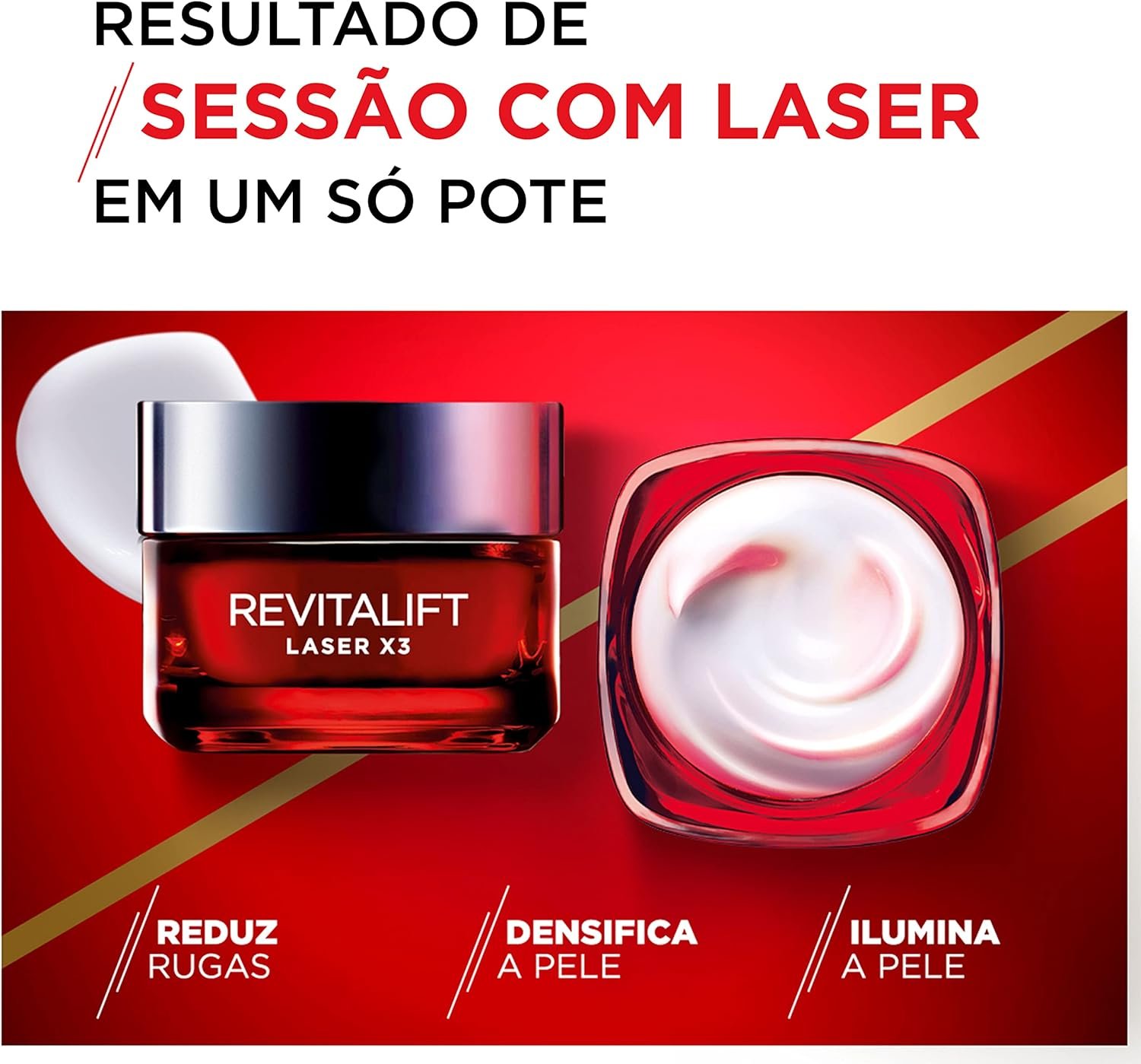 L'Oréal Paris Revitalift Laser X3 50ml Creme Anti-Idade com Pro-Xylane e Ácido Hialurônico - Imagem 5