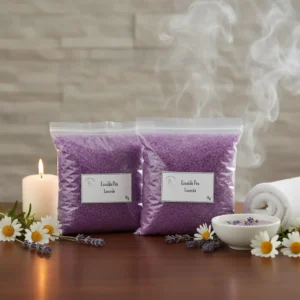 Escalda-pés relaxante premium com lavanda e camomila