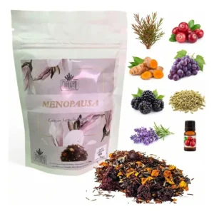 Chá Funcional Equilíbrio & Bem-Estar - Ritual Natural para TPM e Menopausa